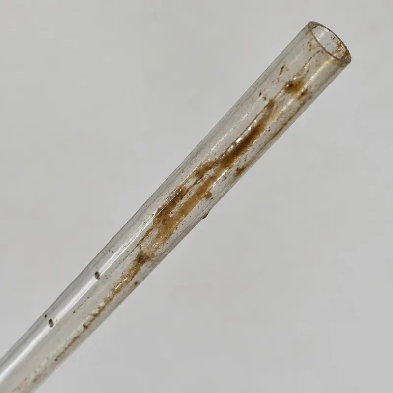 straw — before cleaning